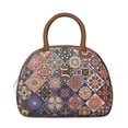 thumbnail image 2 of Rustic Aztec Lunch Tote&nbsp;- Insulated Bag with Ethnic Prints, Multi-Functional for Work & School, 2 of 4