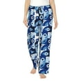 thumbnail image 2 of Goofa Evil Eye Printed Soft Pajama Pants for Women, Wide Leg Comfy Casual Lounge Yoga Pants-XX-Large, 2 of 9