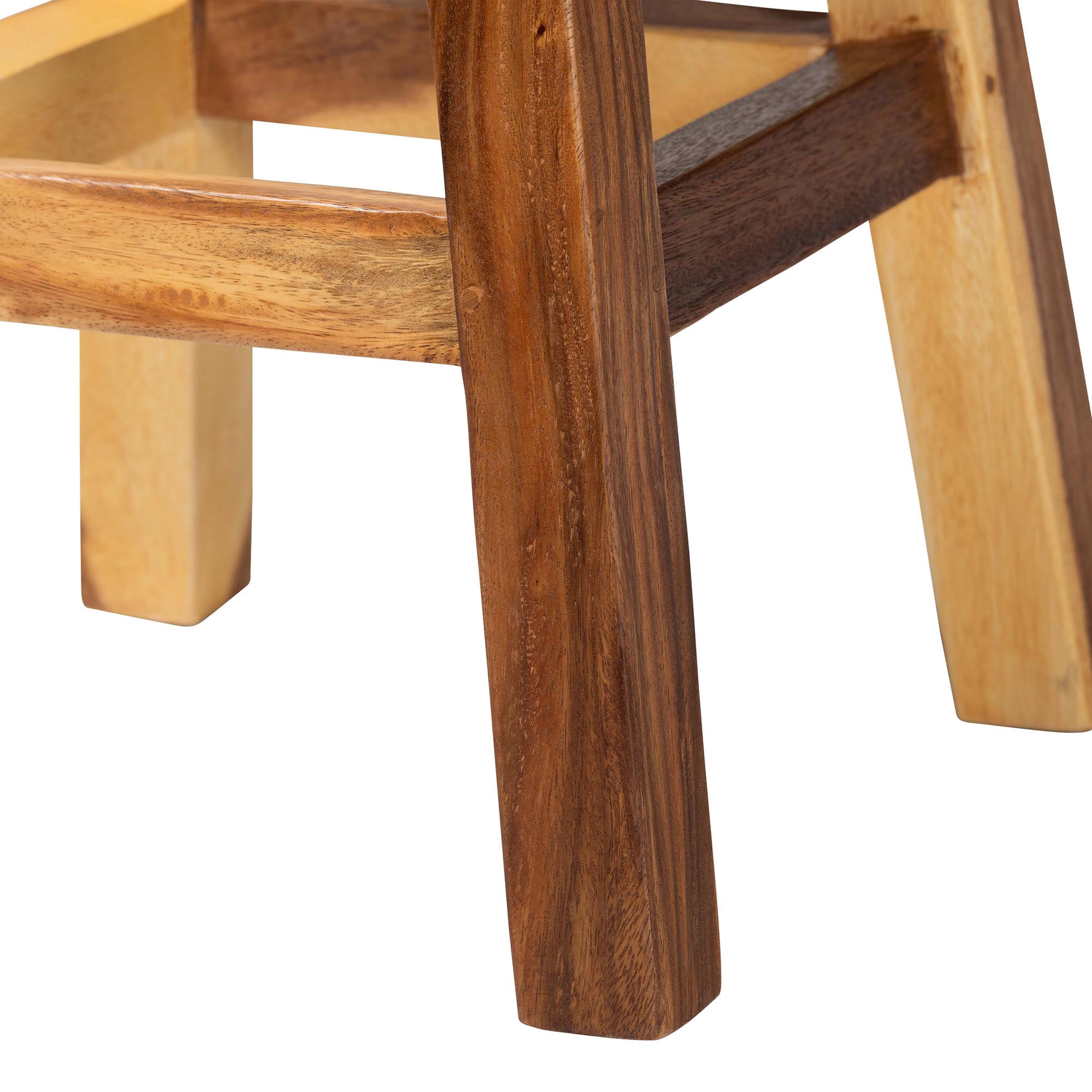 bali & pari Luli Rustic Counter Stool, Counter Height, Natural Brown