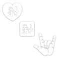 thumbnail image 3 of Monstrate Cookie Embosser Mold Lavable Reutilizable Cute Cartoon Easter Biscuit Molds Indoor Festival Celebration Baking Herramienta decorativa 3 Type3 NO3, 3 of 6