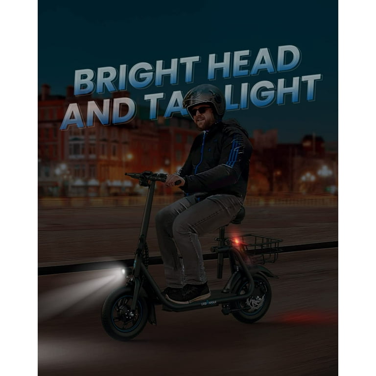 URBANMAX C1 Foldable Commuter Electric Scooter, 450W Motor