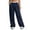 *Dark Blue, variant on VBVC Women's Pinstripe Sweatpants,High Waisted Pleated Trousers For Women,Ladies Business Work Pants with Pockets,Dark Blue,S-3XL