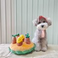 thumbnail image 2 of Juguetes de peluche para mascotas, juguetes chirriantes con comida oculta, juguetes interactivos para perros, juguetes masticables para perros, 2 of 5