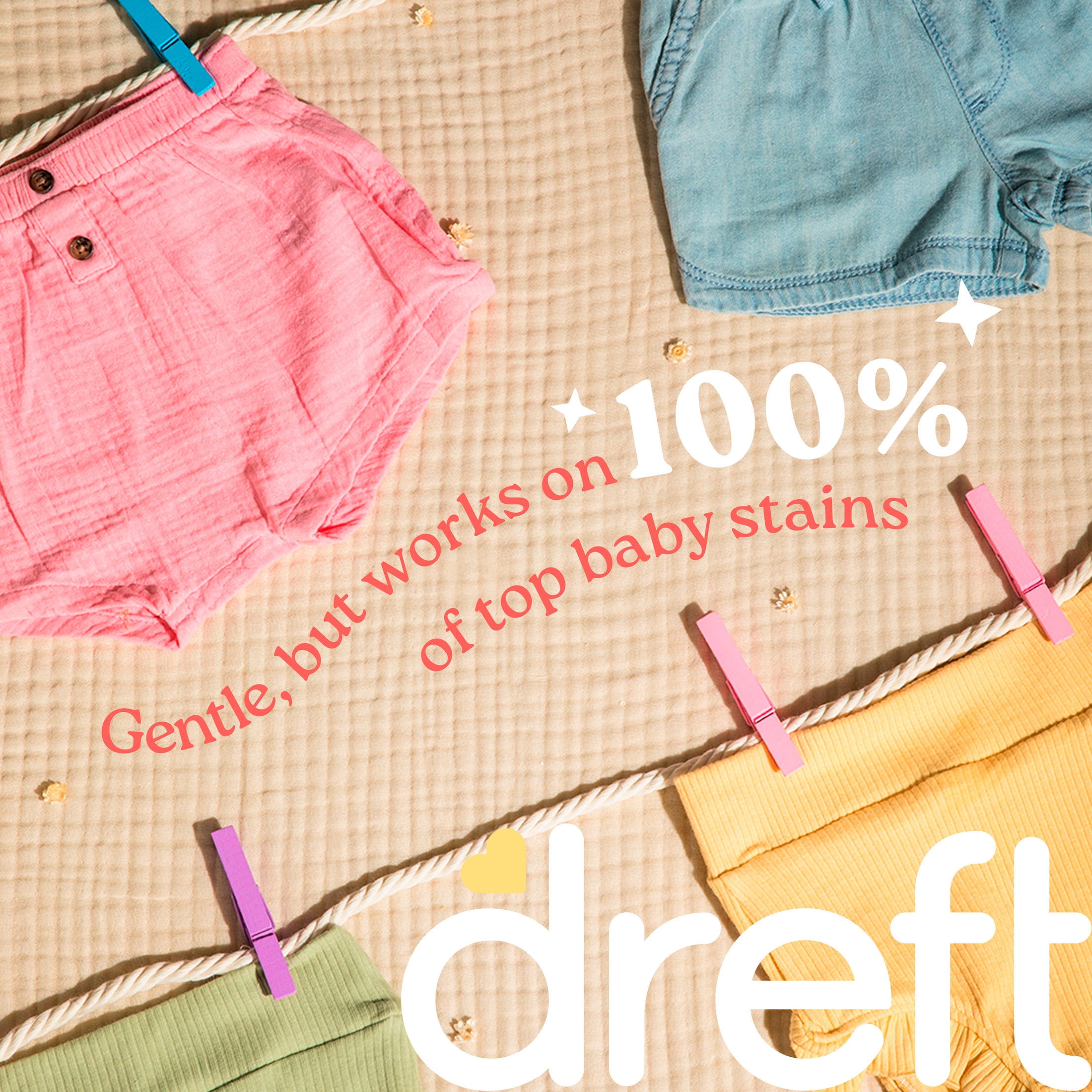 Dreft Liquid Laundry Detergent for Babies, tackles 100% of common baby stains, Laundry Detergent, 150 fl oz, 114 Loads