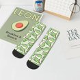thumbnail image 7 of Fuzoiu Cute Crocodile Print Adult Socks, Crew Moisture-wicking Socks, Unisex Cushion Crew Socks,Casual Sports Ankle Socks, 7 of 7
