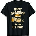 thumbnail image 2 of 100% Cotton Best Grandpa by Par Funny Golf Father's Day Lover T-Shirt, 2 of 5