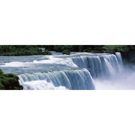 Waterfall, Niagara Falls, Niagara River, New York State, USA Print Wall