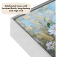 thumbnail image 3 of Floater Frame for 30x40 Canvas Paintings, DIY Metal Floating Frame with 1.5” Deep for Artists Designers Landscape Portrait Artwork, Modern Home Office Wall Decor (Silver), 3 of 9