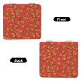 thumbnail image 2 of Kdxio Pizza Cartoon Pocket Mirror, 1X/2X Travel Makeup Mirror 2-Sided Folding Small Mirror Portable Double-Sided Magnifying Cosmetic Mirror for Gift-Square, 2 of 9