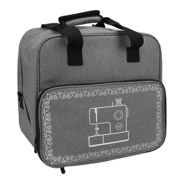 Sewing Machine Case Fine Workmanship Large Capacity Sewing Machine Bag For Home For Travel Gray