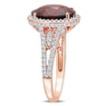 thumbnail image 3 of Everly Women's Garnet 14K Rose Gold Engagement Ring, 3 of 6