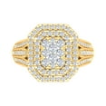 thumbnail image 2 of 1 Carat Cushion Cut Diamond Engagement Ring in 14K Yellow Gold - IGI Certified (Ring Size 5.75), 2 of 7