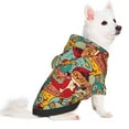 thumbnail image 2 of Haiem Funny Owl Bird for Winter Dog Hoodie Sweatshirts with Pockets Warm Dog Clothes for Small Dogs Chihuahua-Small, 2 of 7