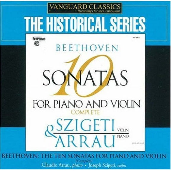 Joseph Szigeti - Complete Violin & Piano Sonatas - Music & Performance - CD