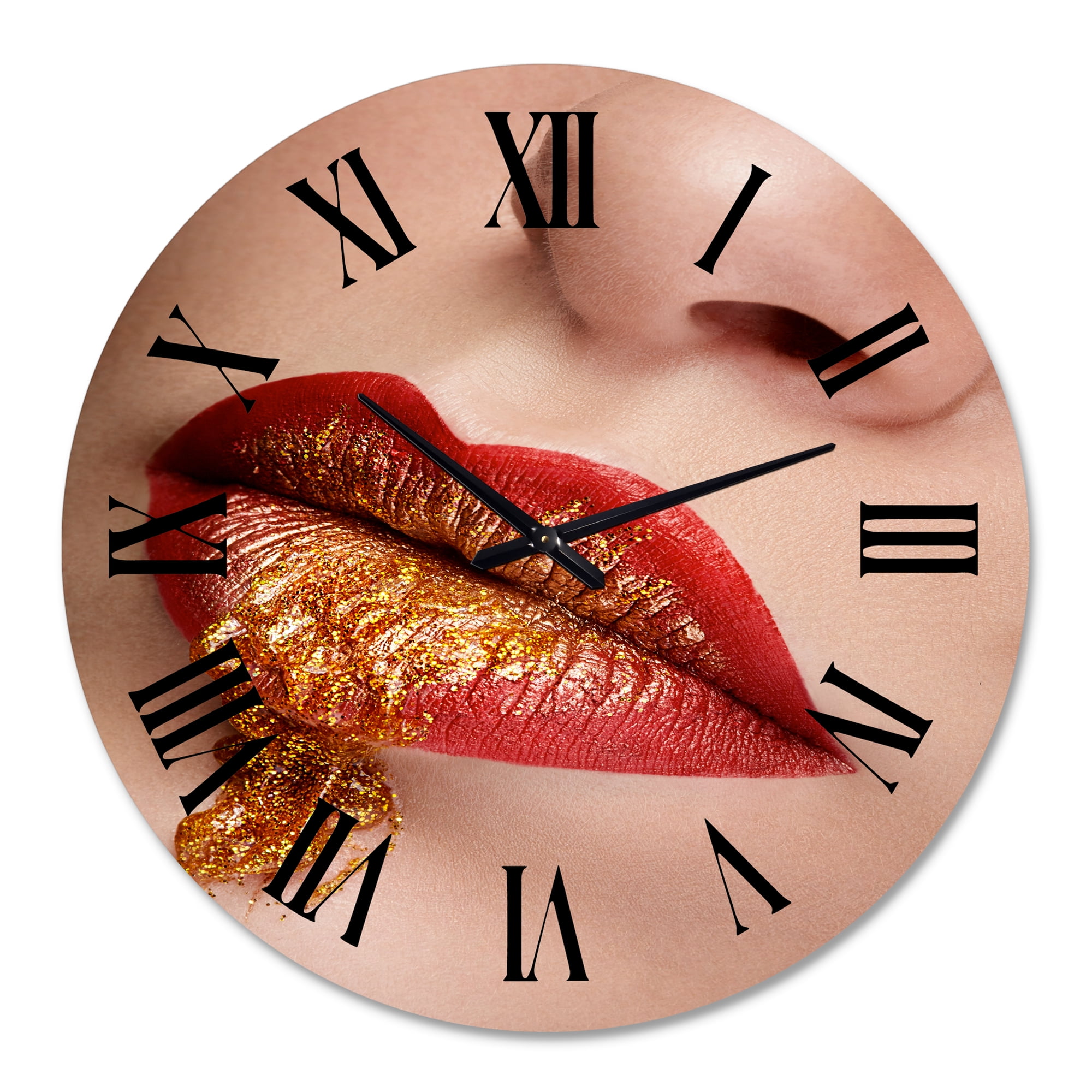 Designart 1 in Quartz Modern/Contemporary Wall Clock