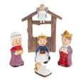 thumbnail image 5 of Nativity Kids Playset – Hand Painted Christmas Childrens Manger Scene Indoor Decor and Bible Toys by Hey! Play!, 5 of 7