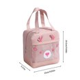 thumbnail image 2 of Caja térmica aislada JShteea, Bento, rosa, vertical, 2 of 9