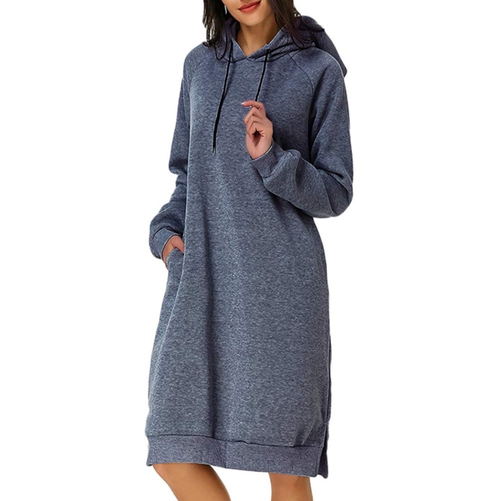 Sweatshirt Dress for Women Hoodie 