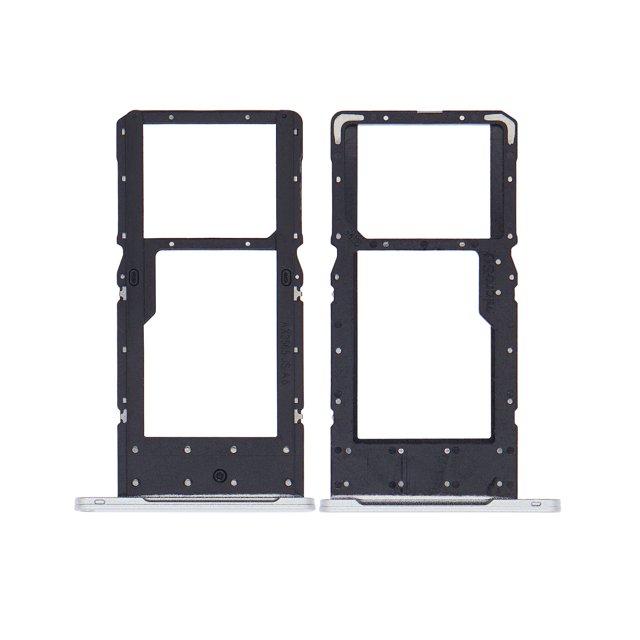 Esource Parts Samsung Galaxy Tab A7 Lite Sim Card Tray Replacement Silver Compatible T220 T225