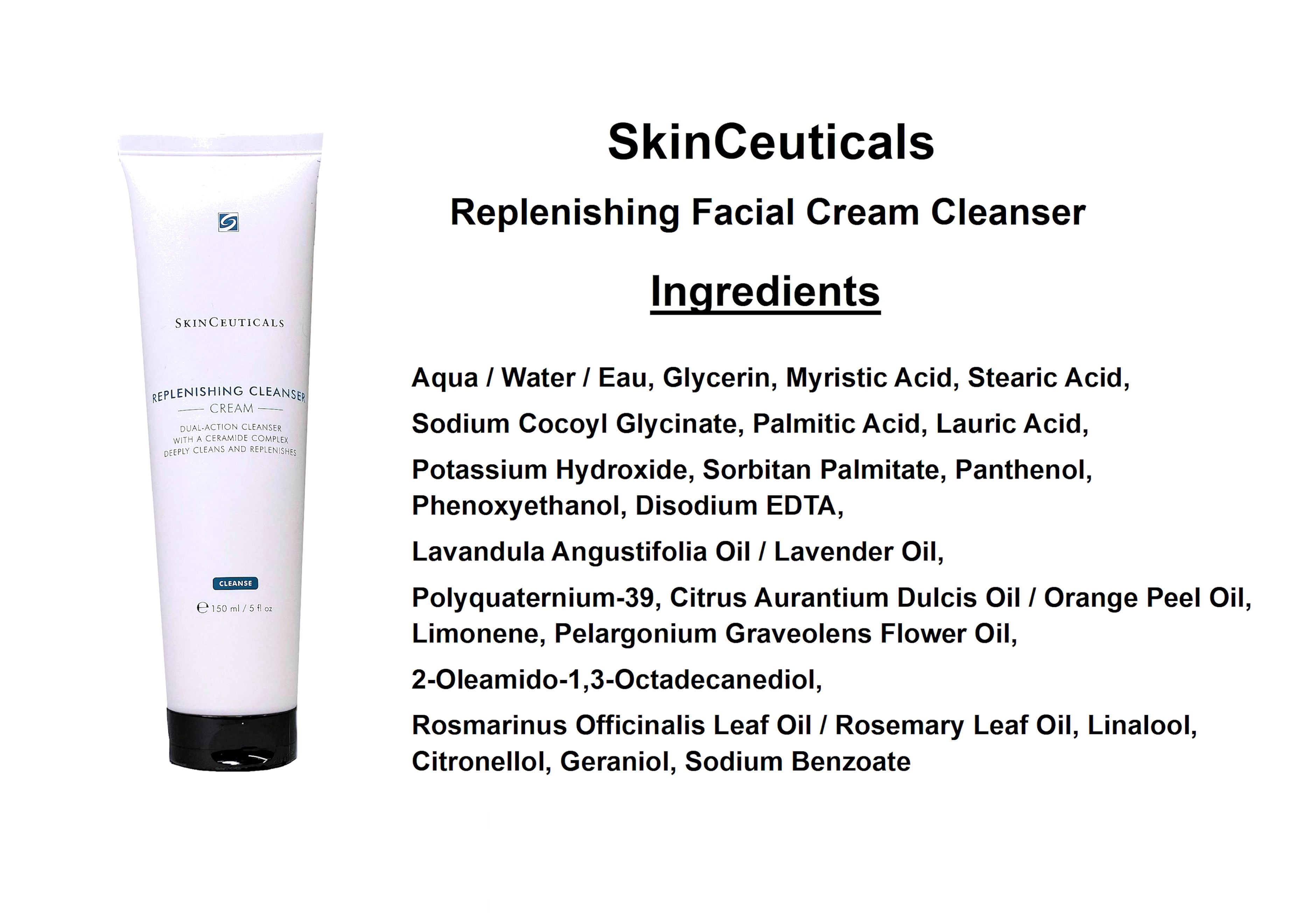 Replenishing Cleanser Cream by SkinCeuticals for Unisex - 5 oz Cleanser