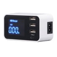 thumbnail image 3 of Tipo cargador del USB de C, cargador USB 3 USB cargador USB bloque estación del cargador USB ultra sensible VoborMX herramienta, 3 of 8