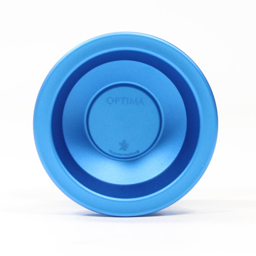 Yoyorecreation Optima Yo-Yo - Mono-Metal - Type Face inspired Series (Light Blue)