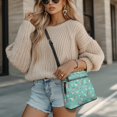thumbnail image 4 of HELLHERO Pink White Daisies Sling Bag, Lightweight Purse Satchel Adjustable Strap Durable Crossbody Shoulder Purse for Party Work, 4 of 7