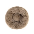 thumbnail image 3 of XXL - Calming Round Soft Dog Bed 100cm/39inches Extra Large Dogs Light Brown Khaki, 3 of 3
