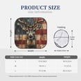 thumbnail image 3 of Sikiie American Flag Deer Art Print Foldable Car Windshield Sun Visor, Car Window Sunshade Suitable for Sedan, SUV and Truck Car Accessories-Small, 3 of 6