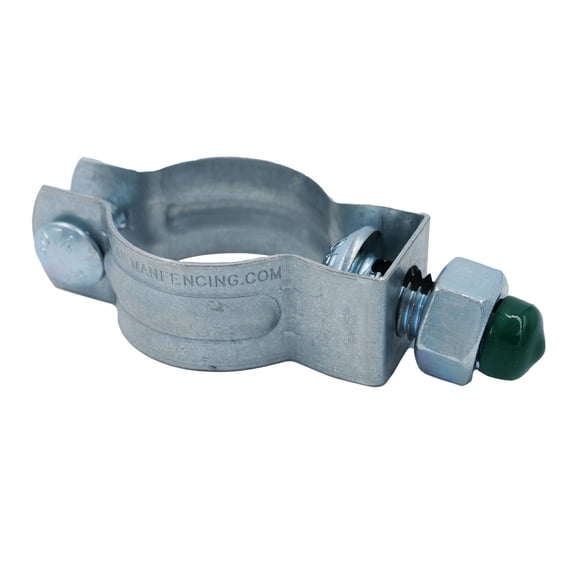 One Man Fencing Livestock Panel T-Post Connector Zinc-plated Steel 2 Pack