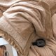 thumbnail image 4 of Xiao Hua Juego de sábanas, juego de sábanas y fundas de almohada, juego de cama individual, ropa de cama de hotel, decoración del hogar (marrón), 4 of 4