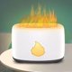 thumbnail image 3 of Humidificador de lámpara con llama 3D, silencioso, USB, 200ml, , apagado automático, difusor de de aceite esencial para escritorio, Blanco BLESIY Humidificador de aire, 3 of 7