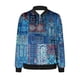thumbnail image 4 of Chaquetas y abrigos casuales sin capucha de manga larga para mujer Sudadera holgada de manga larga con cremallera Chaqueta informal de béisbol de punto grueso Chaqueta de poliéster para mujer, 4 of 5