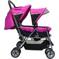 thumbnail image 2 of Carriola Doble Para y Niños Gemelar Plegable 8 llantas The Baby Shop, 2 of 5