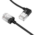 thumbnail image 1 of Cable Ethernet Dutevolns Slim Cat 6 de 90° con ángulo izquierdo de 7,6 m, 1 of 7