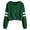 Green, variant on Women's Hoodies Sweatshirts Casual Pullover Solid Hoodie Top for Women Long Sleeve Hooded Sweatshirt Relaxed Fit Blouse Style Green XL