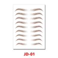 thumbnail image 3 of 5 transferencia 6D Cejas cejas duradera Tattoo Fake Brow Calcomanía (JD-01), 3 of 7
