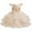 Champagne, variant on Girl Ruffle Tiered Tutu Gown Sleeveless Embroidery Lace Princess Dresses Party Ball Tulle Pageant Gowns for Wedding, Birthday, Size 2-10T
