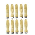 thumbnail image 4 of Amosfun 10Pcs Wooden Handle for Tool with Metal Sleeve Comfortable Grip for File and Rasp, 4 of 8