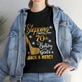 thumbnail image 2 of Stepping into my 70th birthday with God's grace Mercy Tshirt, 2 of 2