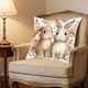 thumbnail image 1 of Uuiauoio Easter Pillow Covers 18x18 Easter Throw Pillow Covers with Bunny and Eggs Spring Home Decor Pillowcase Square Cushion Covers for Sofa Bed Couch, 1 of 6