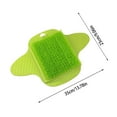 thumbnail image 2 of Shower Foot Scrubber Massage Pad with Suction Cups Portable Reusable Spa Massaging Tool for Relaxation and, 2 of 3