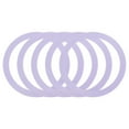 thumbnail image 1 of 5Pcs Magnetic Adapter Ring, Magnetic Wireless Charger Conversion Kit, Purple, 1 of 8