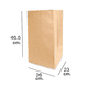 thumbnail image 3 of Bolsa de papel kraft (240 piezas) Caltom  Delivery grande sin asa, 3 of 4