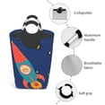 thumbnail image 4 of XMXY Rocket Cartoon Cute Rectangular Laundry Basket Organizer , Collapsible Folding Tall Clothes Hampers for Laundry with Handles, 4 of 6