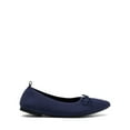 thumbnail image 7 of Women Knit Ballet Flats Foldable Pointed Toe Comfortable Dressy Flats with Bow Knot for Casual Business and Office, 7 of 7