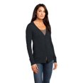 thumbnail image 1 of Señoras spun Cardigan suéter, negro m District Chaqueta, 1 of 2