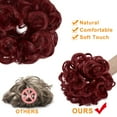 thumbnail image 5 of Youloveit 2PCS Messy Bun Hair Hairpiece Scrunchies Wavy Messy Synthetic Chignon Hairpiece for Women Hair pieceUpdo Bun Extensions, 5 of 8