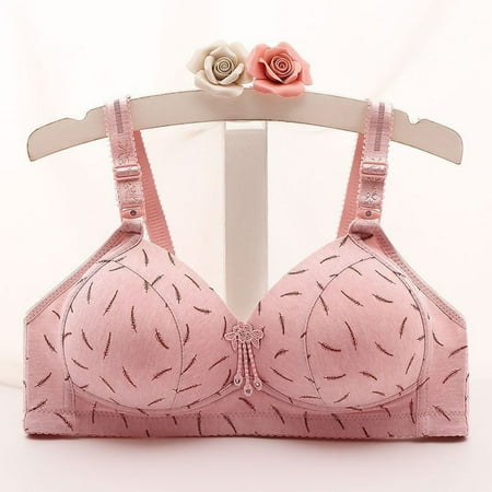 

Cntydi Bras for Women Woman s Thin Adjustment Chest Shape Bra Underwear No Rims Gifts for Women
