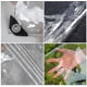 thumbnail image 3 of Outdoor Transparent Tarpaulin With Eyelets, Pvc Plastic Tarpaulin Transparent Waterproof Windproof Ripstop Tarp1.2m X 3m, 3 of 5